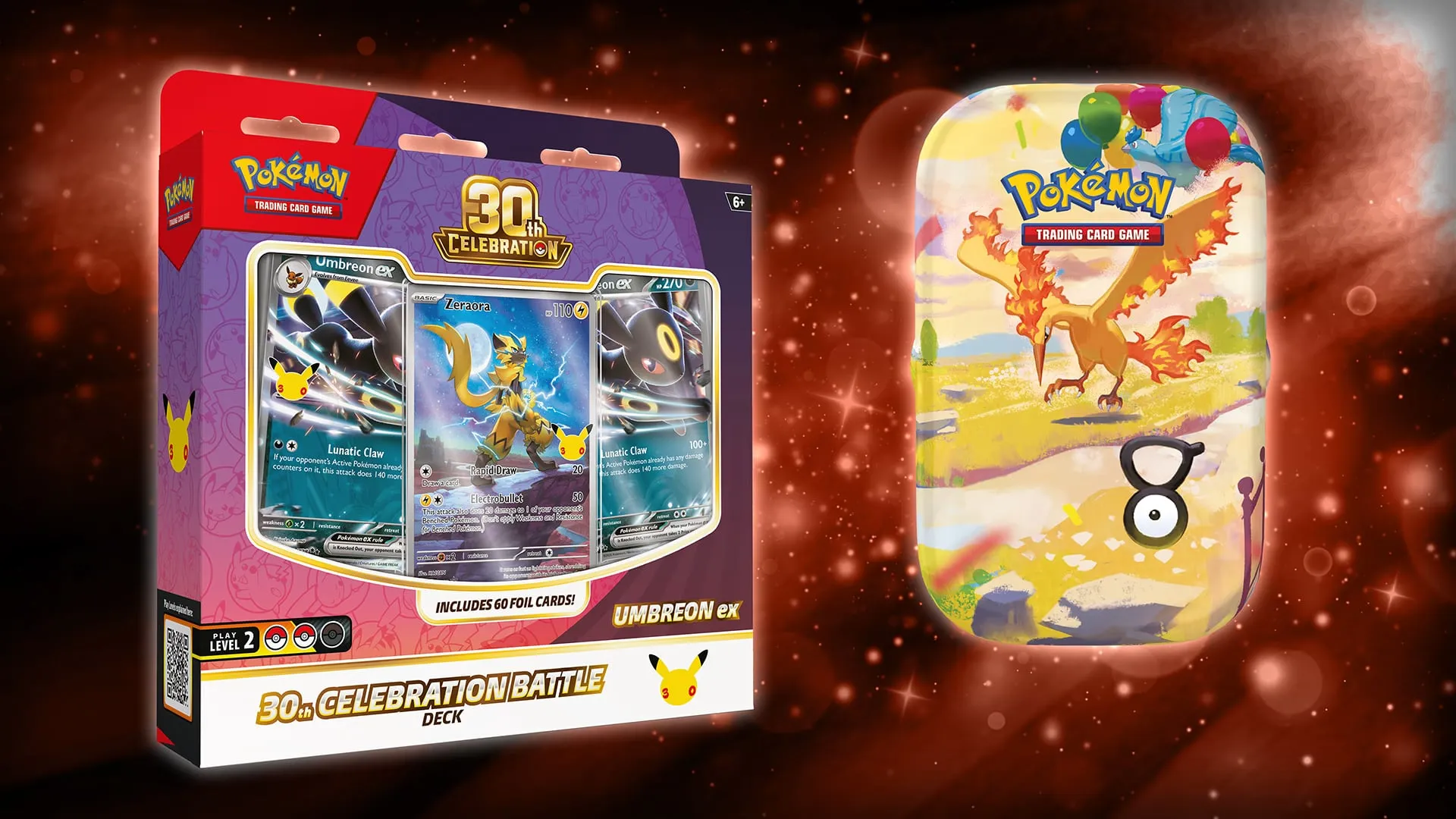 Pokémon TCG October 2026 releases: 30th Celebration Mini Tins, Booster Bundles, Battle Decks and more (image from Pokémon.com)